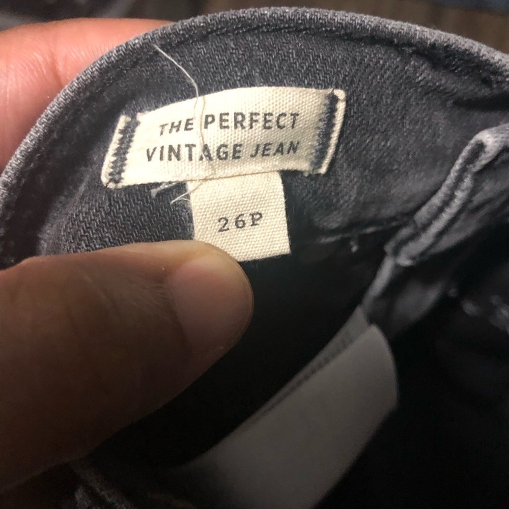 Madewell Jeans Women's 26p The Perfect Vintage Jean Bartlett Wash Ripped Edition - Picture 3 of 8